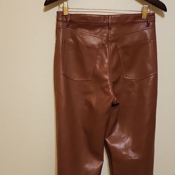 - Aritzia Wilfred faux leather pants size 8 - Picture 4 of 11